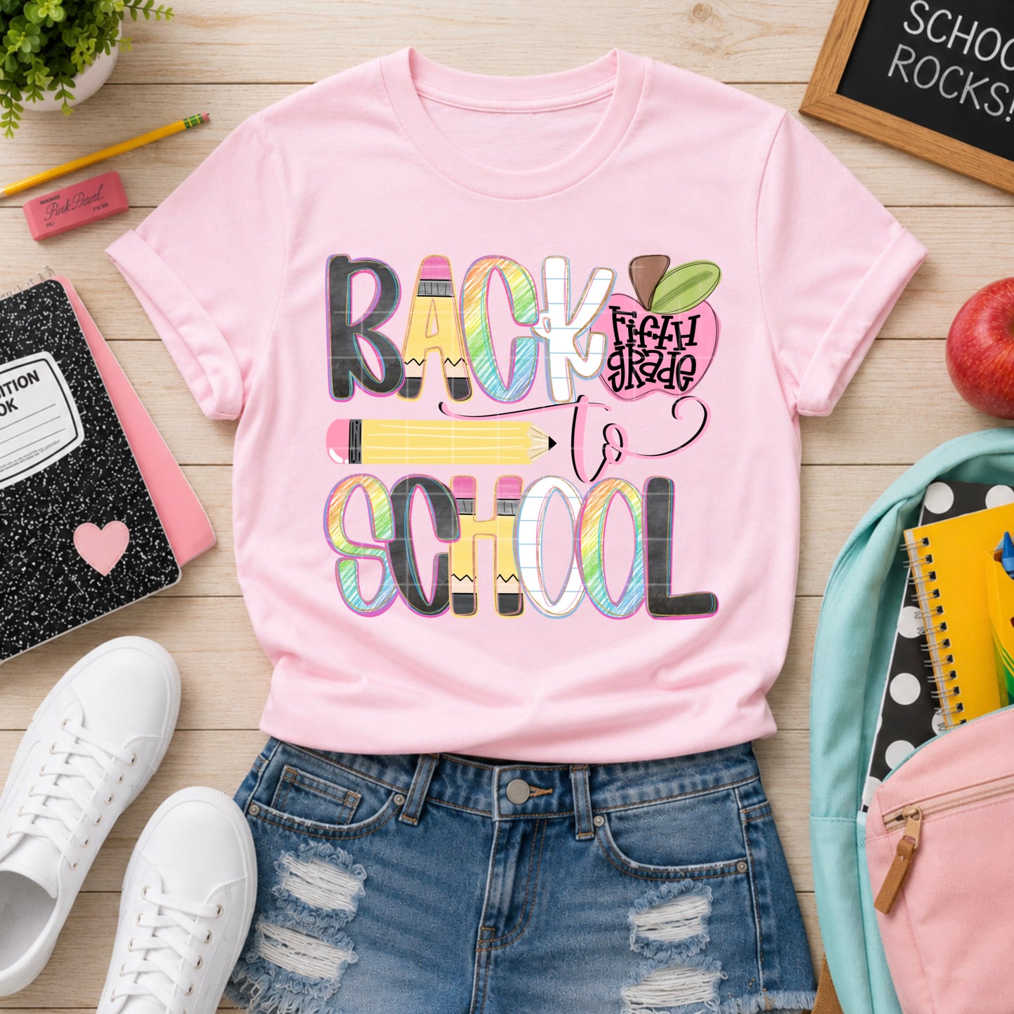 Back To School Fifth Grade - TRANSFER (SDD)