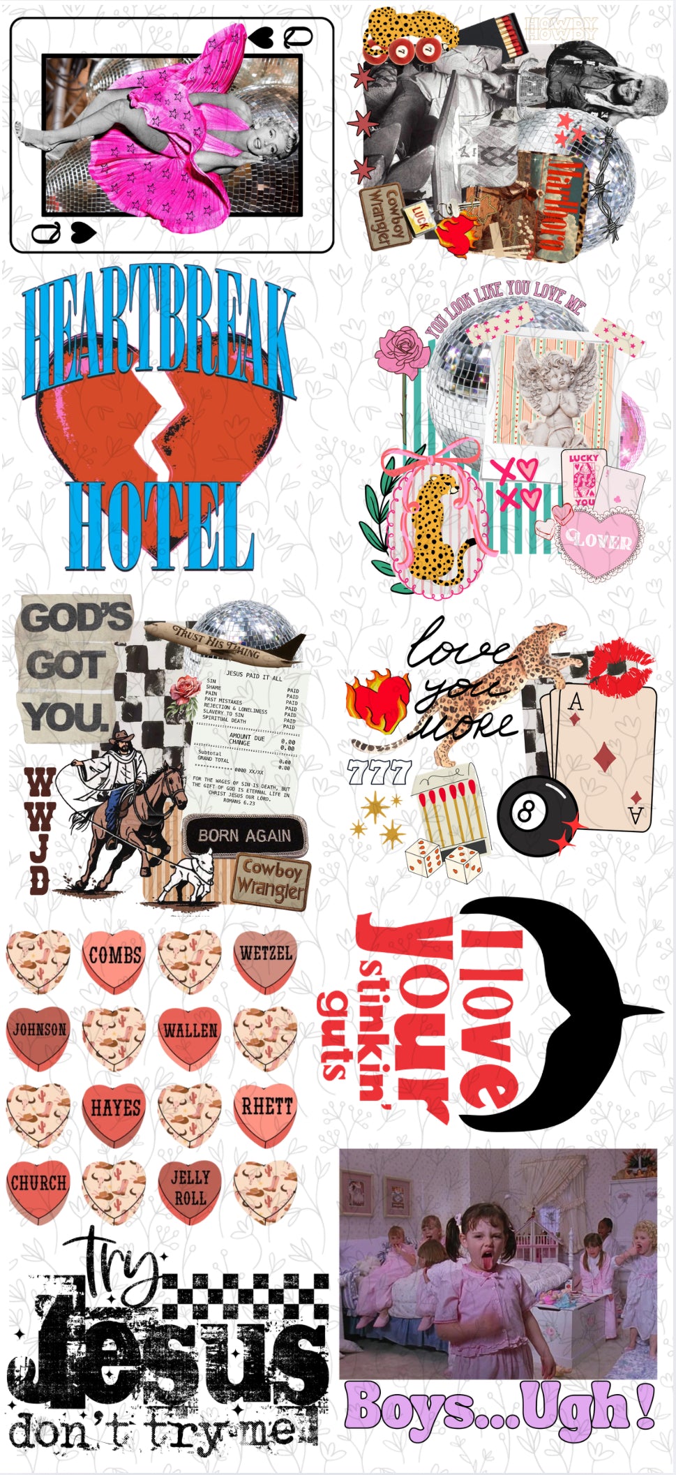 Queen - PRE MADE GANG SHEET