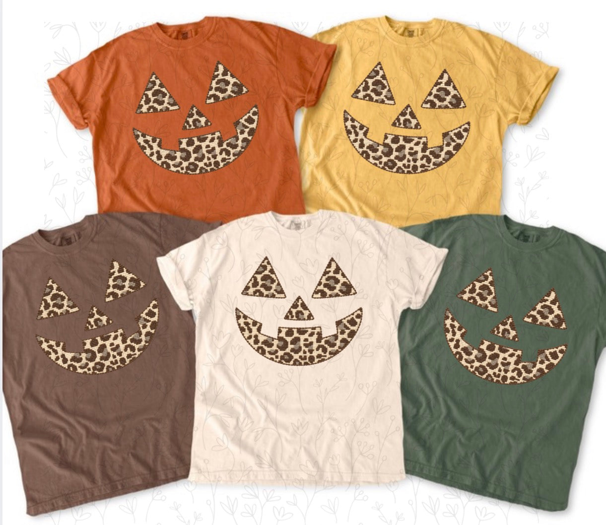 Brown Jack o Lantern- TRANSFER (CC)