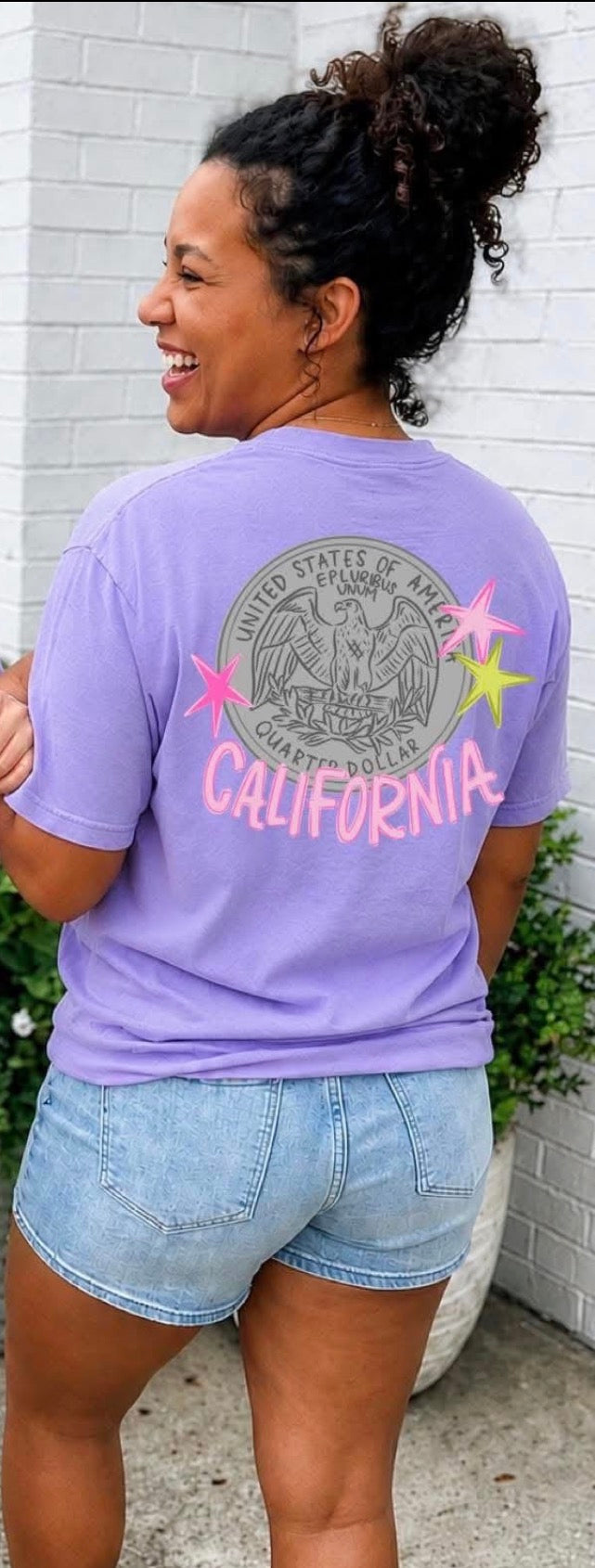 Tails California BACK ONLY- TRANSFER (CC)