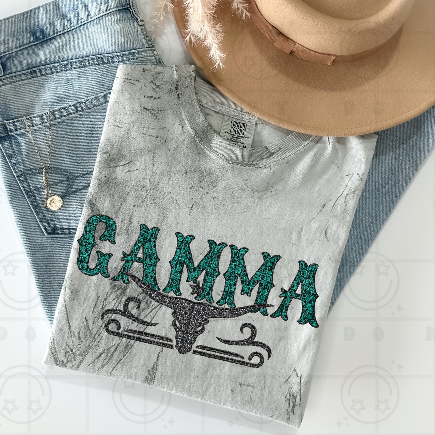 Teal Lace Gamma - TRANSFERS (HW)