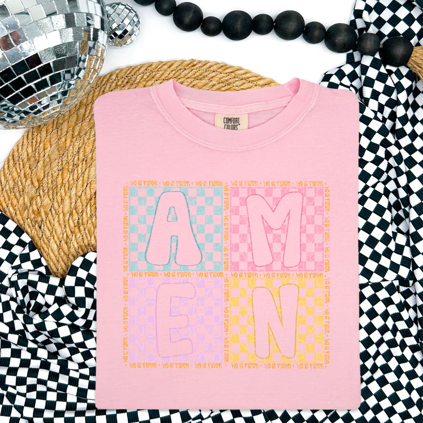 Amen Box with Patterns - TRANSFER (SD)