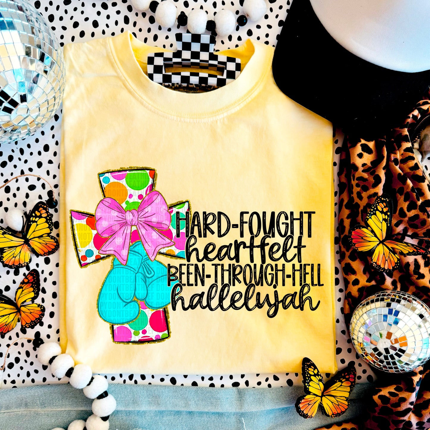 Hard Fought Heartfelt / Black - TRANSFERS (SDD)
