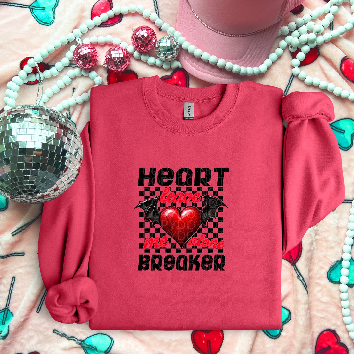 Heart Breaker Heart With Wings - TRANSFERS (L)