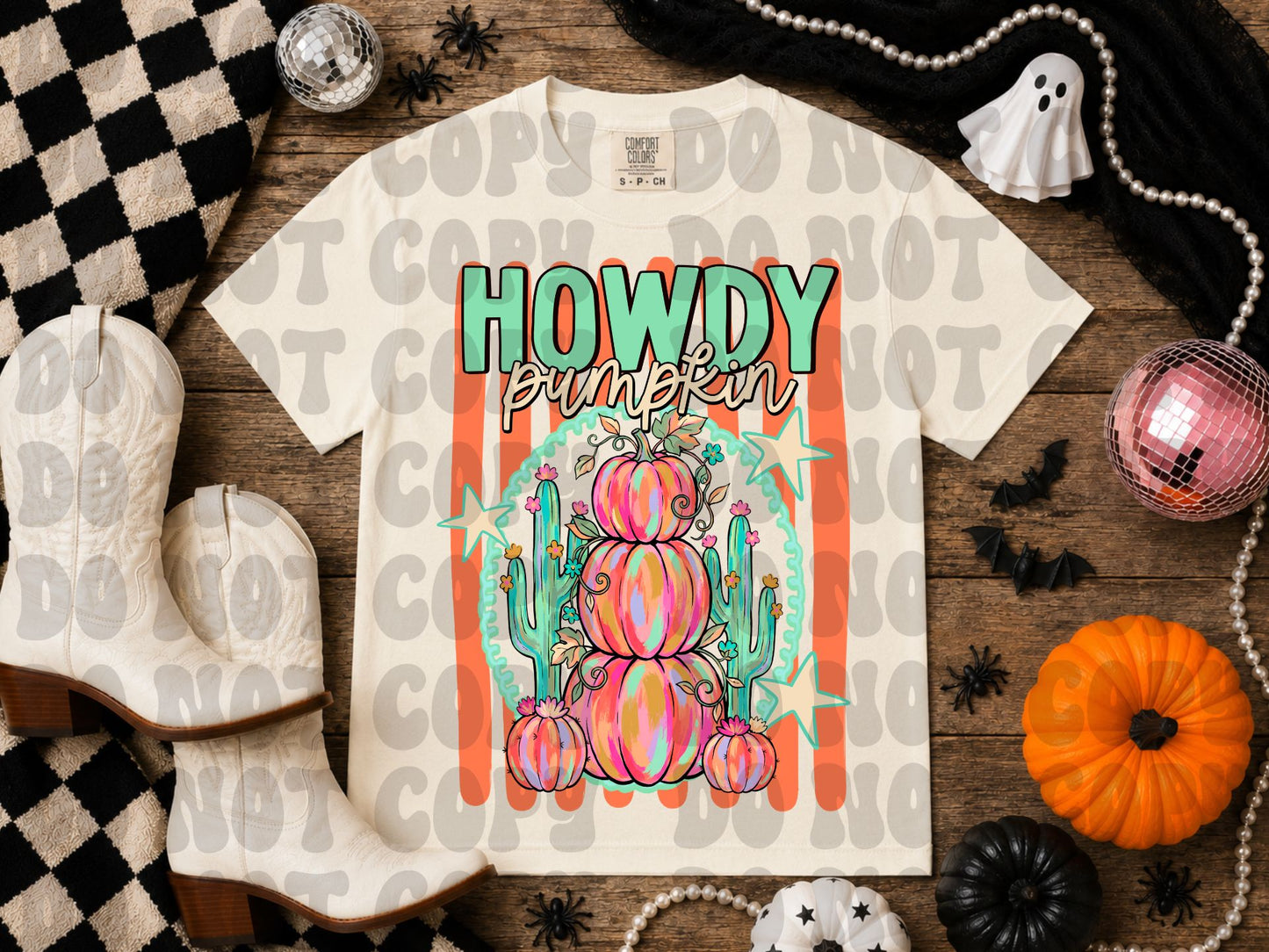 Howdy Pumpkin - TRANSFER (SS)