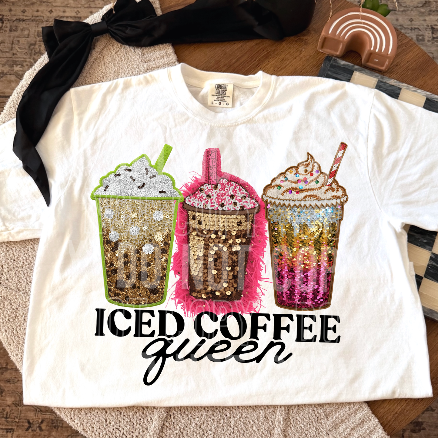 Iced Coffee Queen - TRANSFER (SBB)