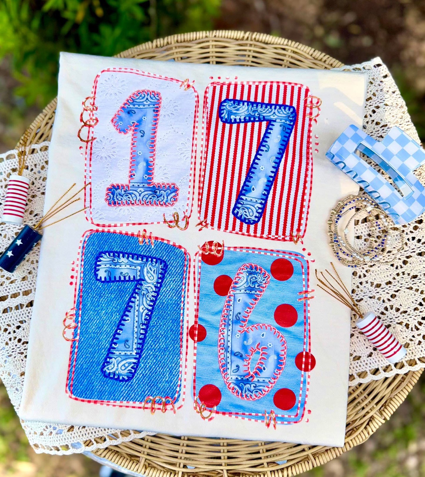 1776 stamps - TRANSFER (CC)