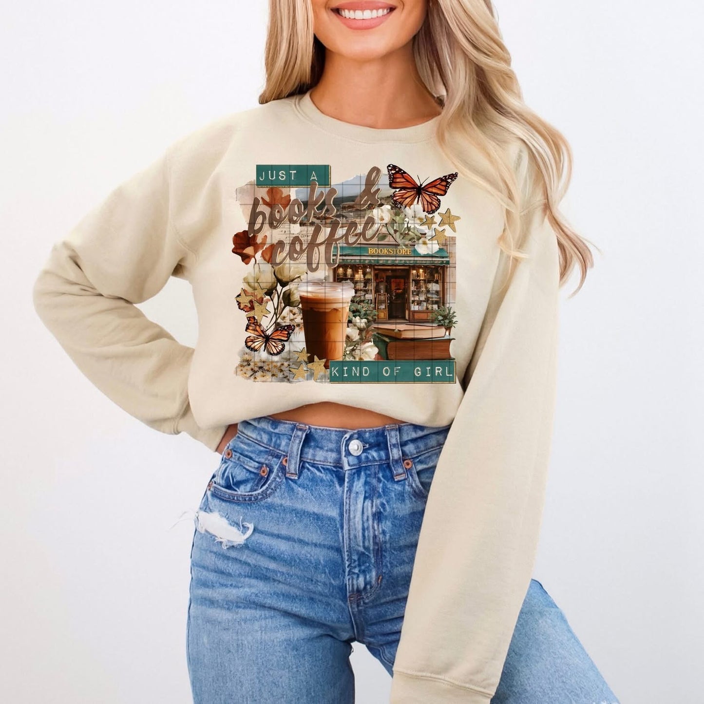 Just A Books & Coffee Kind Of Girl - TRANSFER (PH)