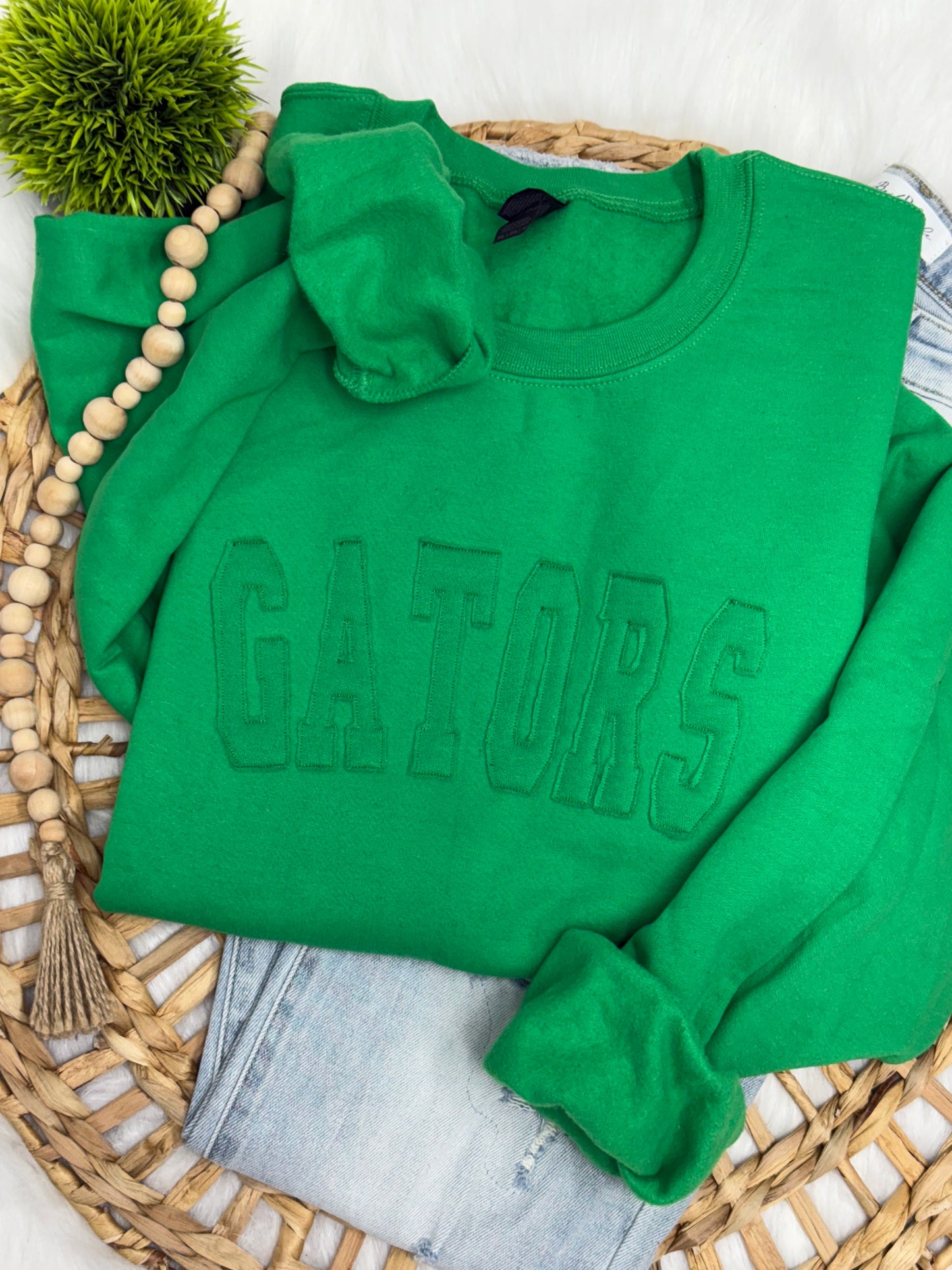 CUSTOM NAME/WORD RAGGY - EMBROIDERED SWEATSHIRT
