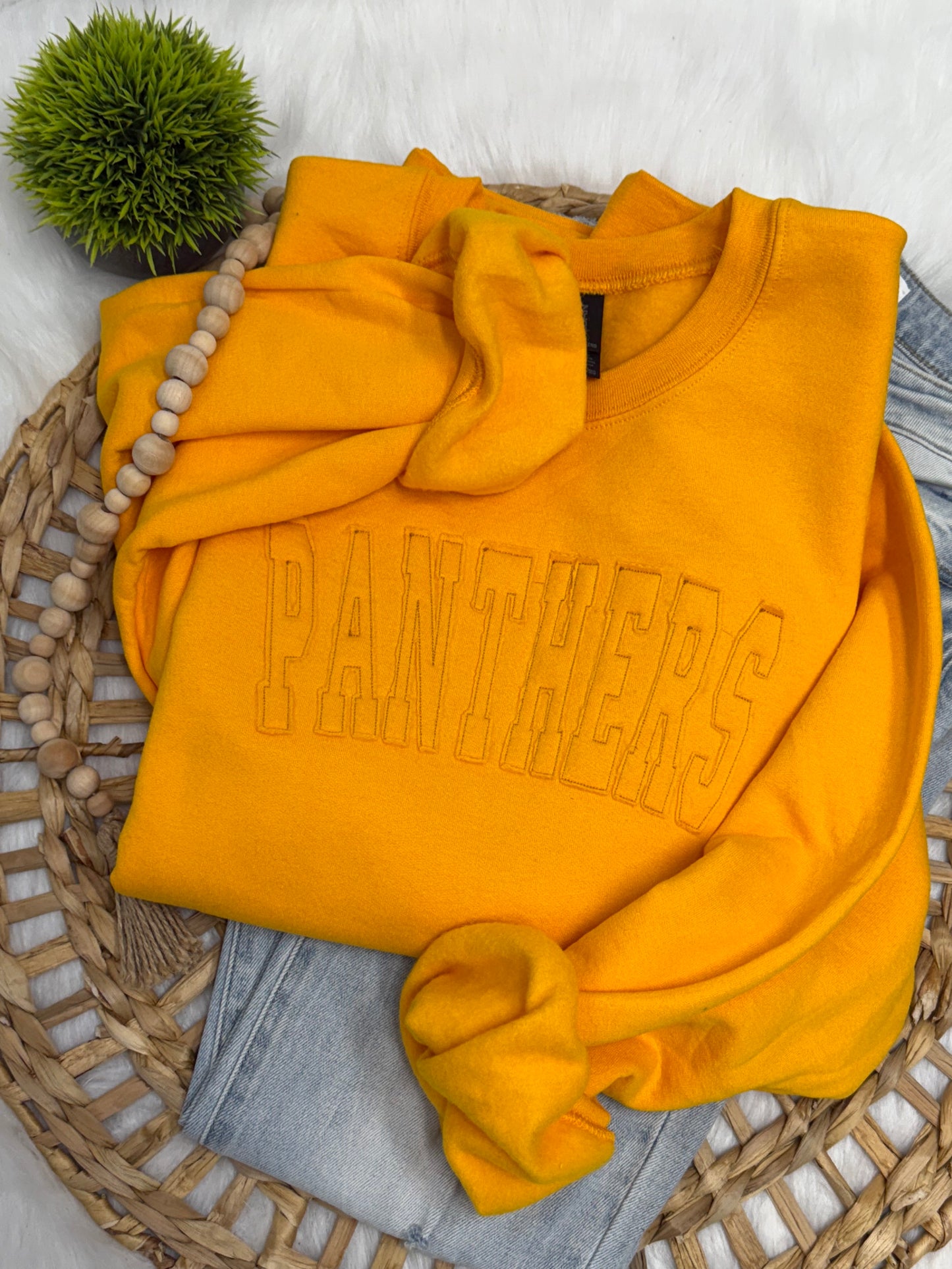 CUSTOM NAME/WORD RAGGY - EMBROIDERED SWEATSHIRT