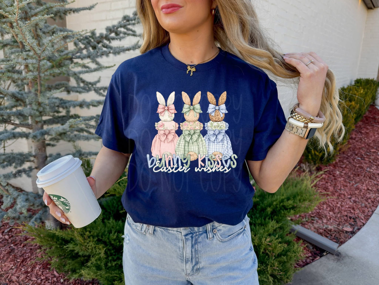 Bunny Kisses Easter Wishes - TRANSFER (PH)