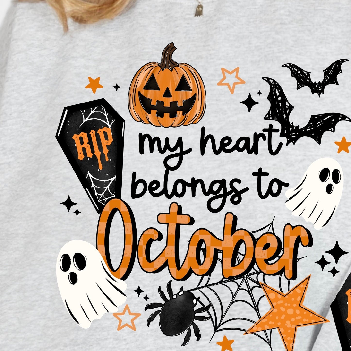 My Heart Belongs To October - FRONT ONLY - TRANSFERS (CSC)