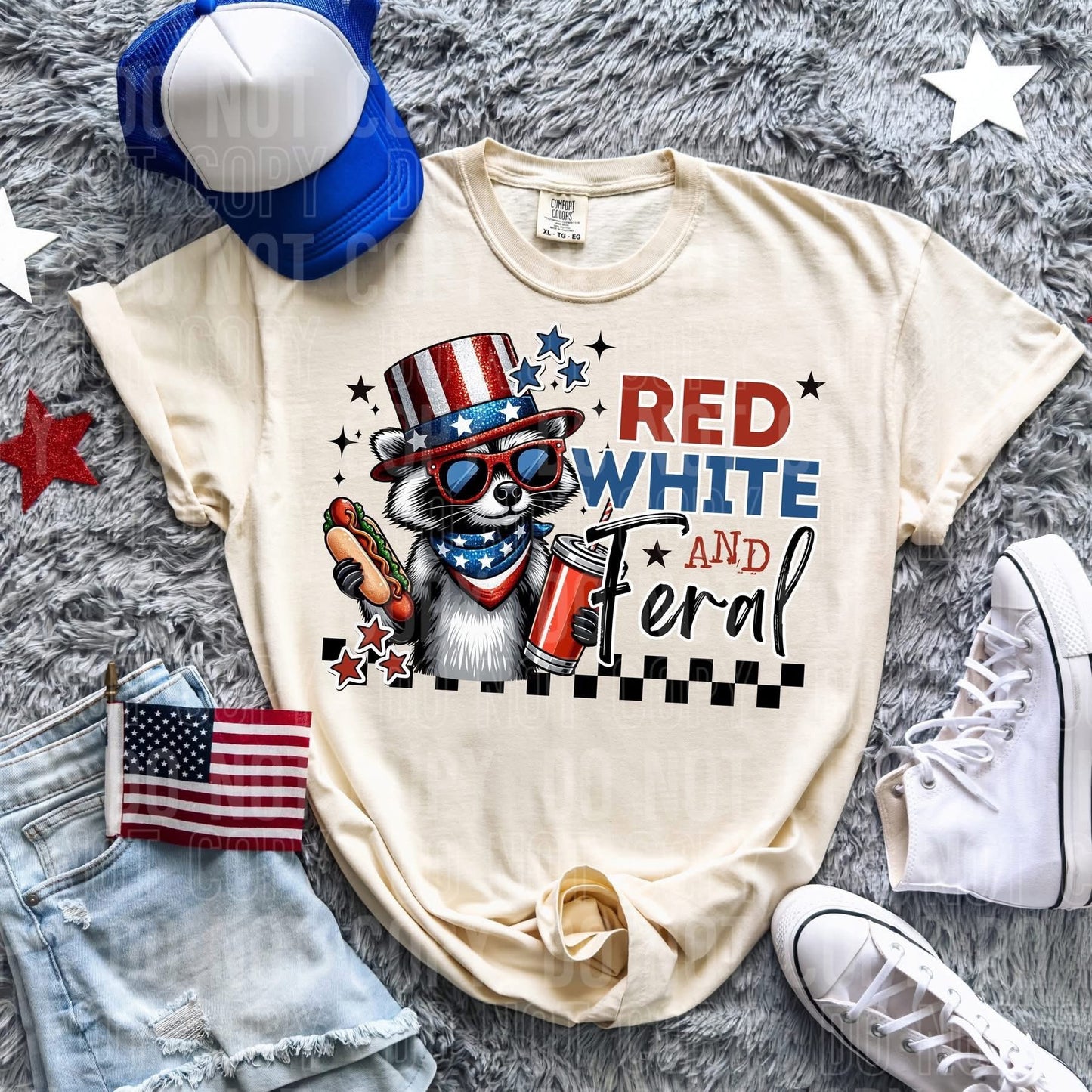 Red White Feral - TRANSFERS (SBB)