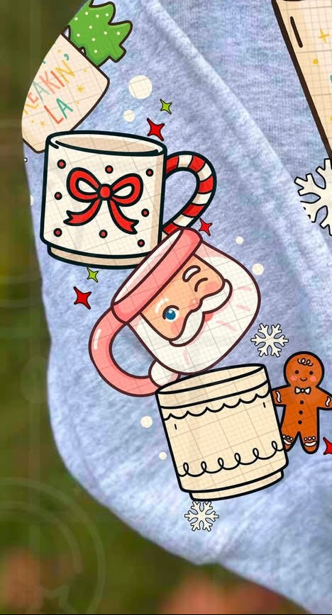 Dear Santa Bring More Mugs - SLEEVE ONLY- TRANSFERS (HW)
