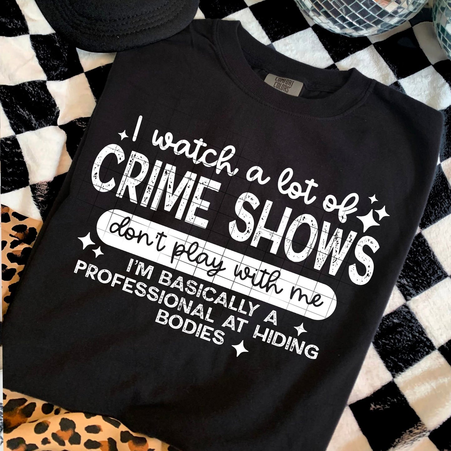 I Watch A Lot Of Crime Shows / White - TRANSFER (CS)