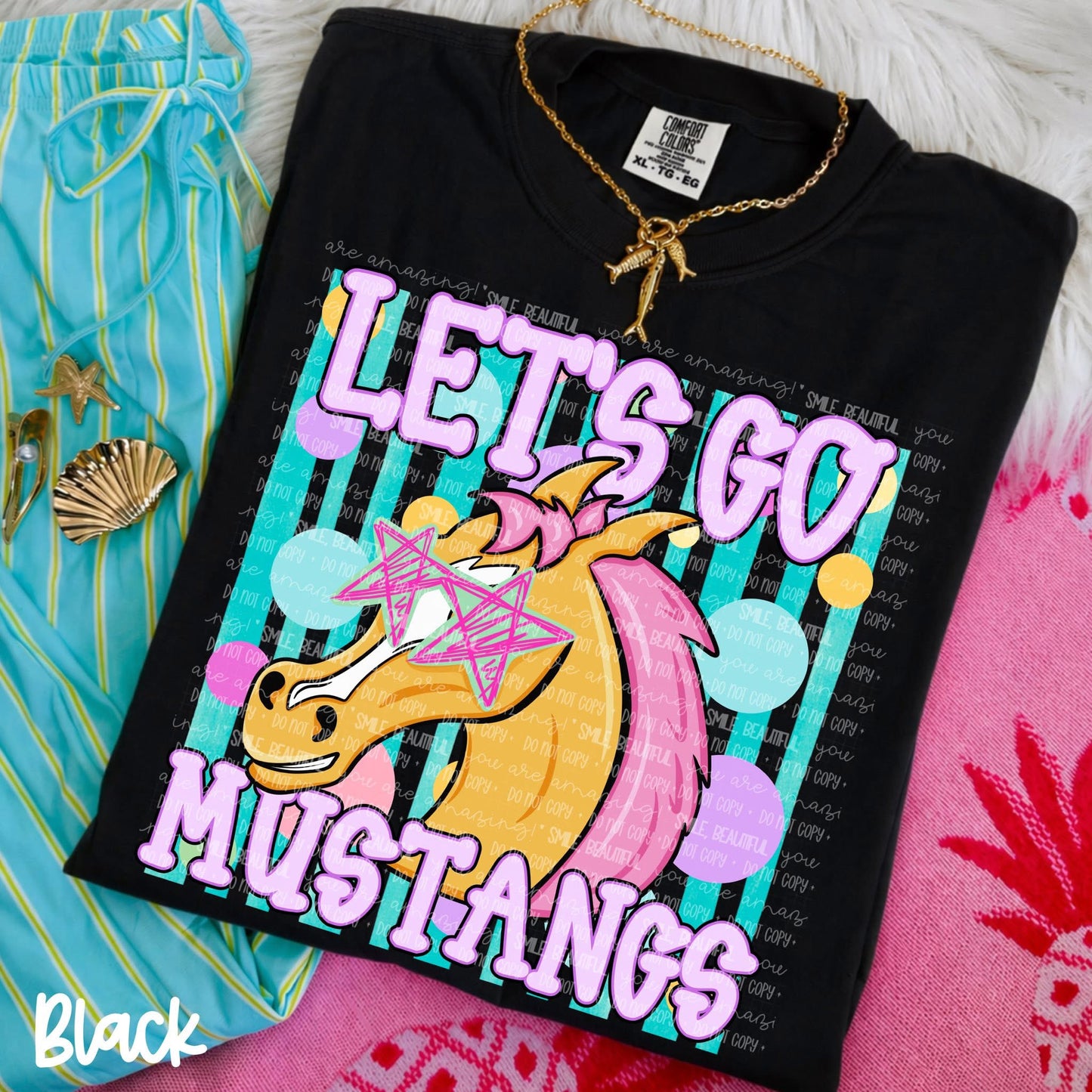 Let's Go Mustangs - TRANSFER (CC)