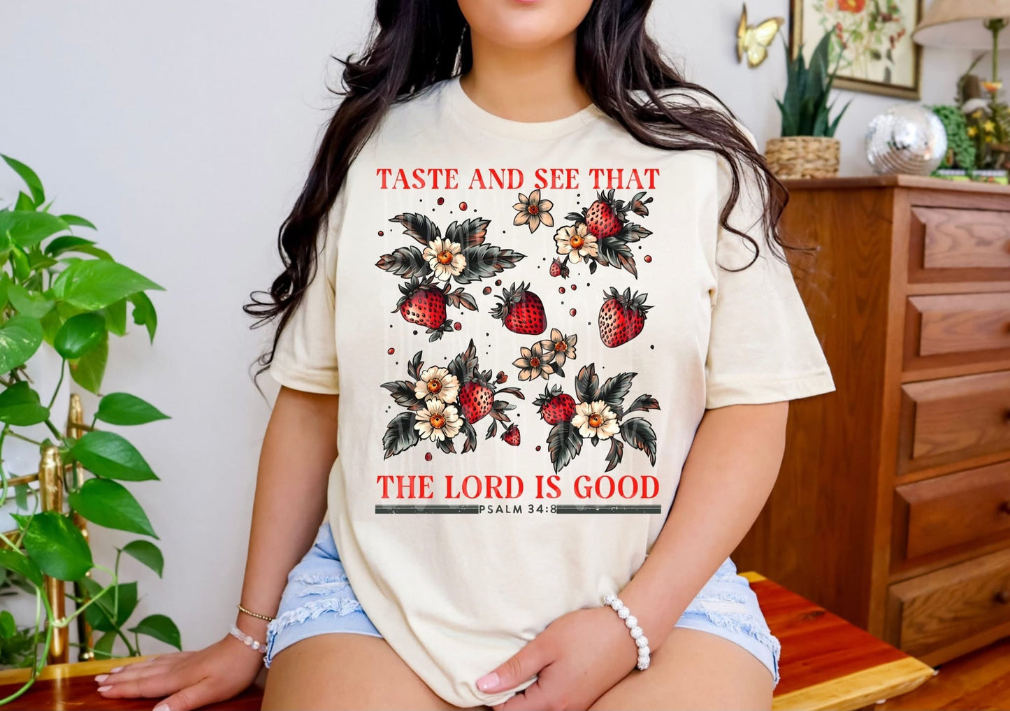 Taste And See That The Lord Is Good - TRANSFERS (Pine)