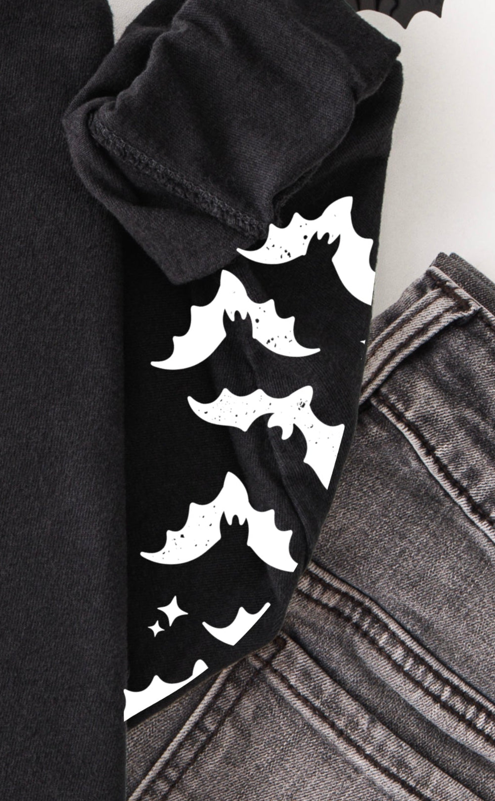 Bats - SLEEVE ONLY / WHITE - TRANSFERS (CSC)