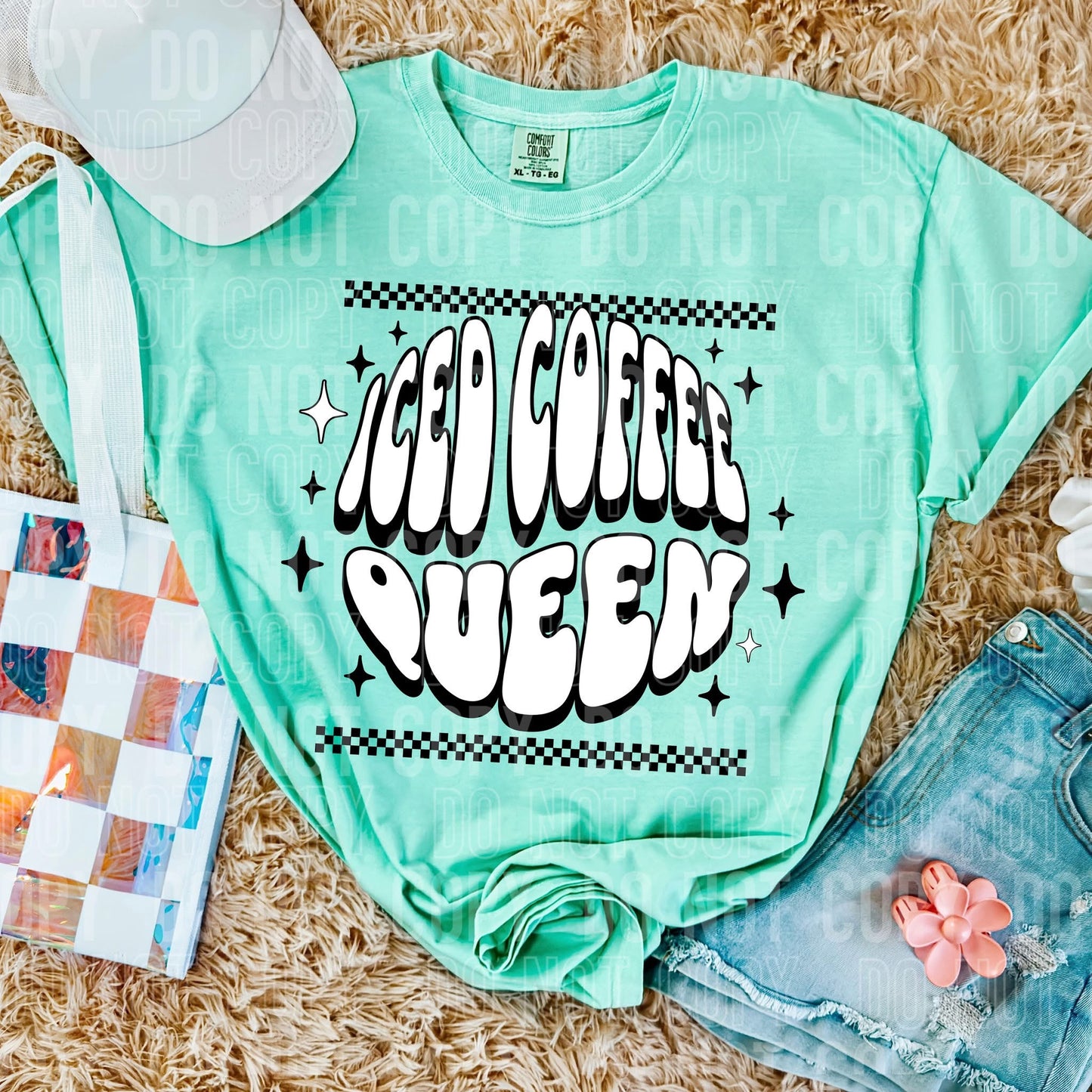 Iced Coffee Queen - TRANSFERS (SBB)