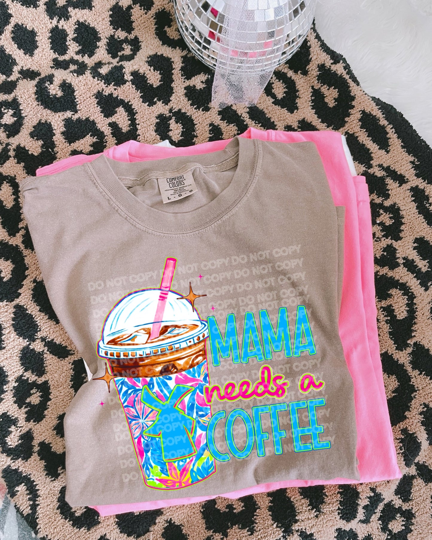 Mama Needs A Coffee - TRANSFER (SC)