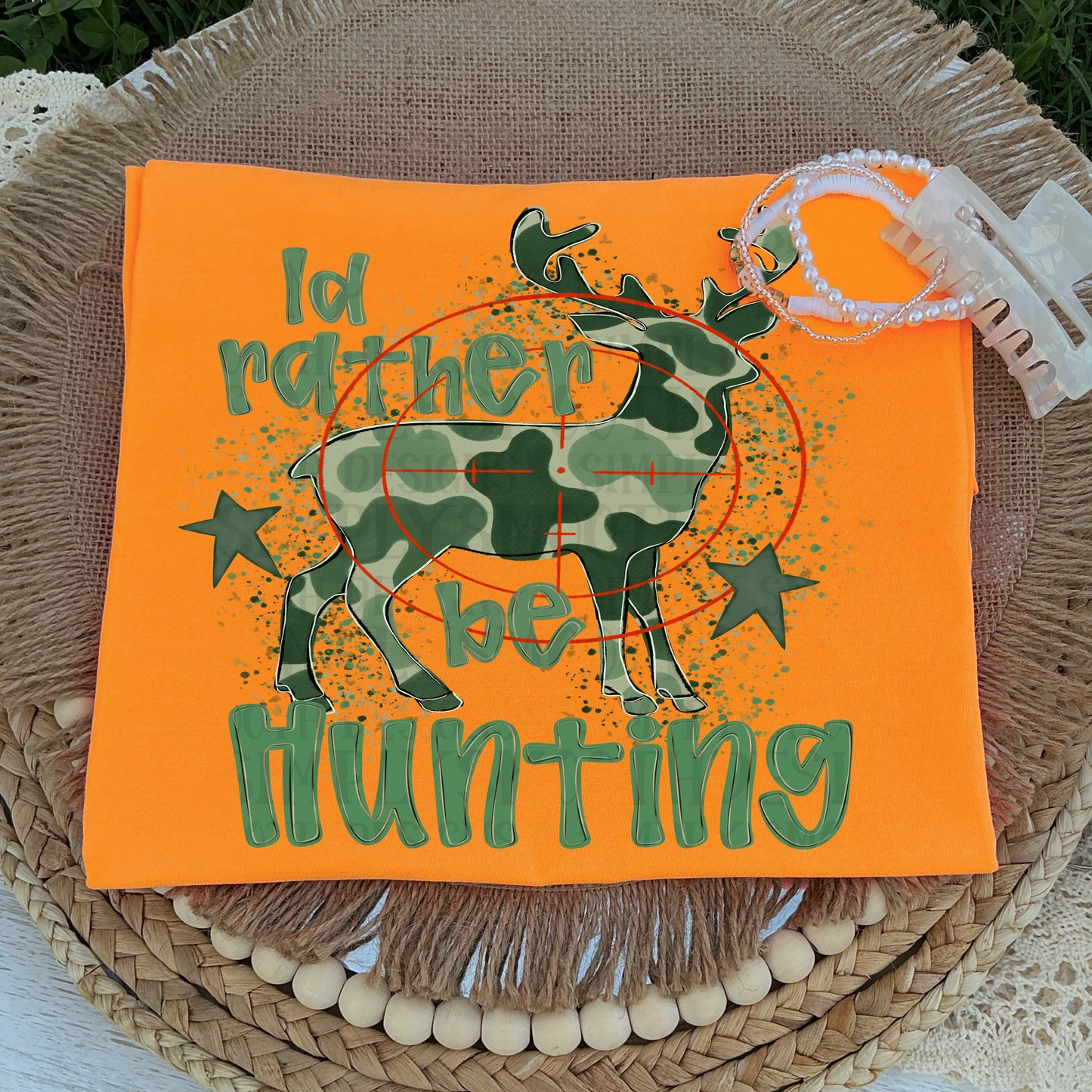 I'd Rather Be Hunting - Transfers (SS)