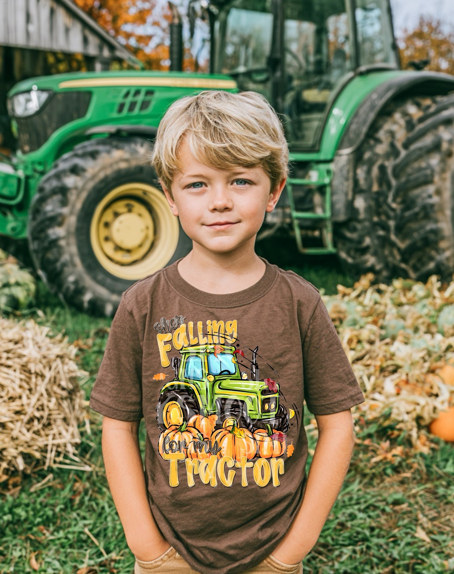 Falling For My Tractor - Transfers (SS)