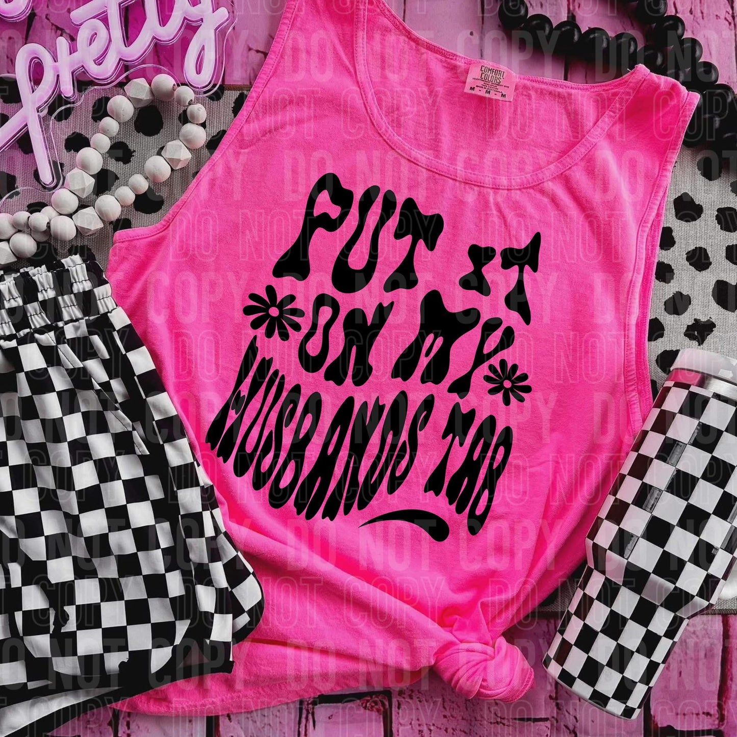 Put It On My Husbands Tab - TRANSFER (SBB)