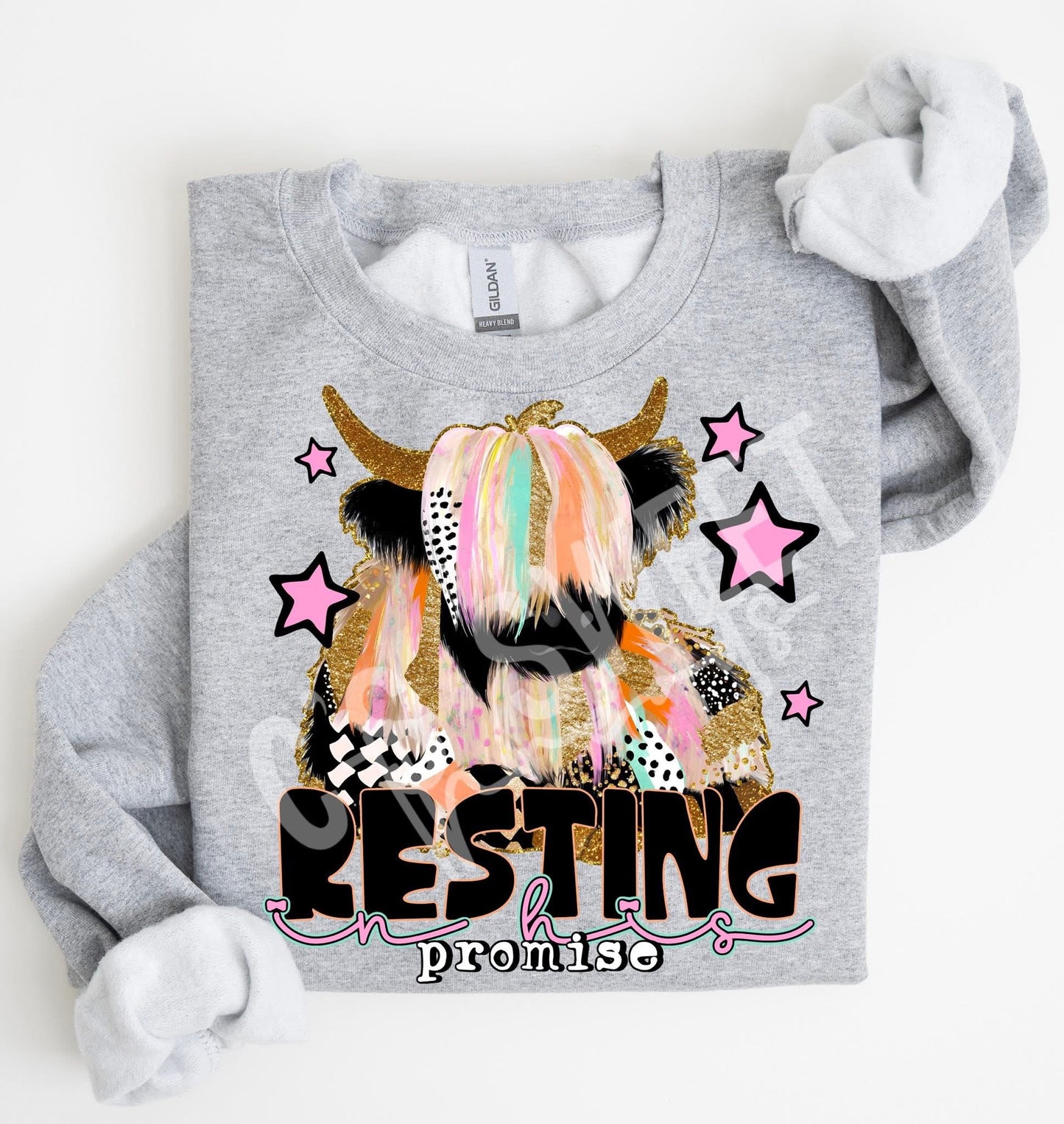 Resting In His Promise - COMPLETED SWEATSHIRT