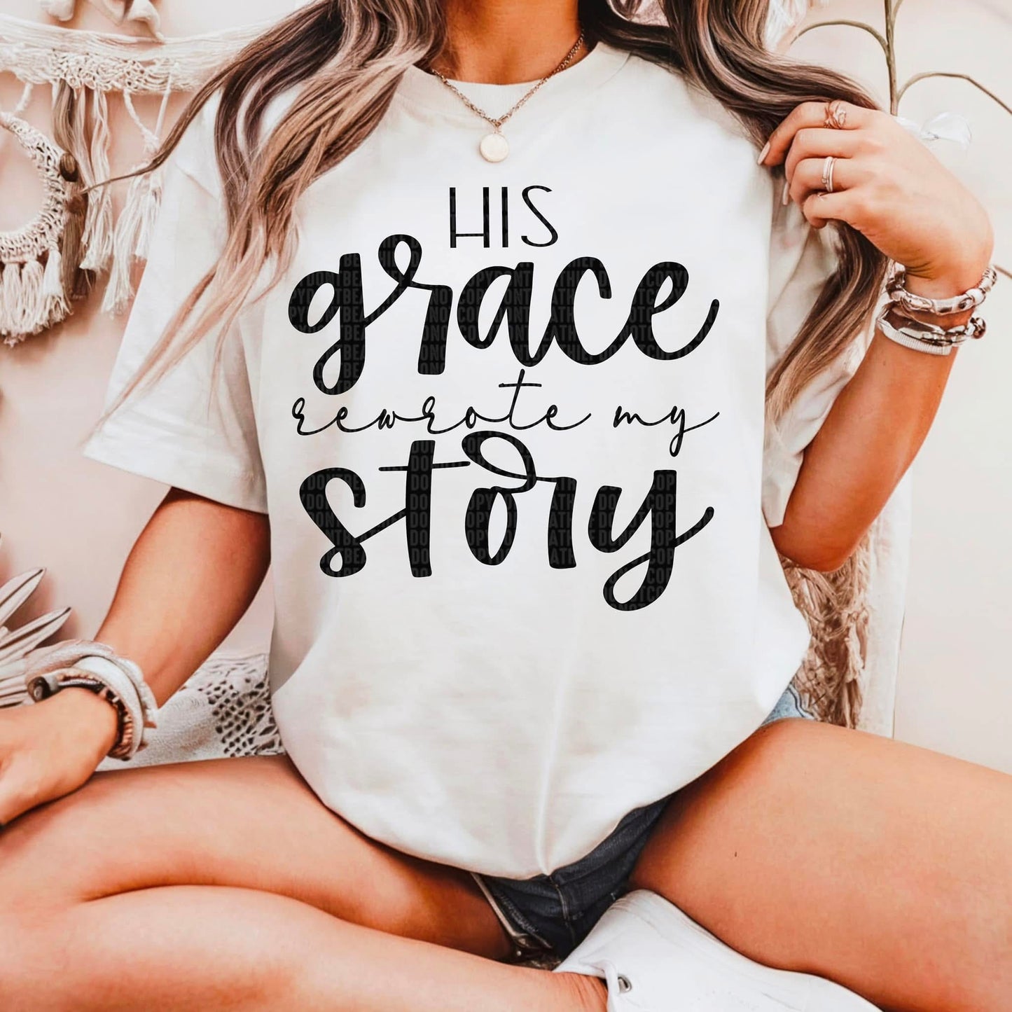 His Grace Rewrote My Story - TRANSFERS (SDD)