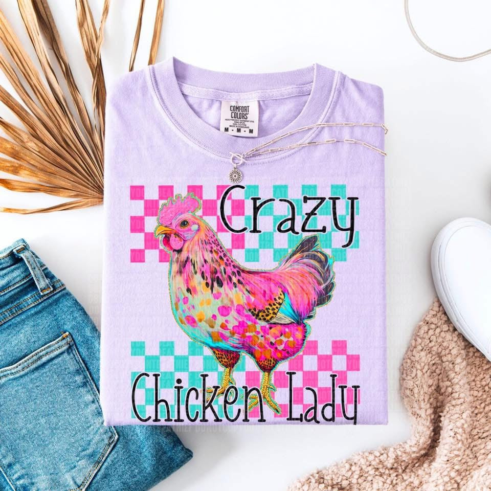 Crazy Chicken Lady - TRANSFERS (SDD)