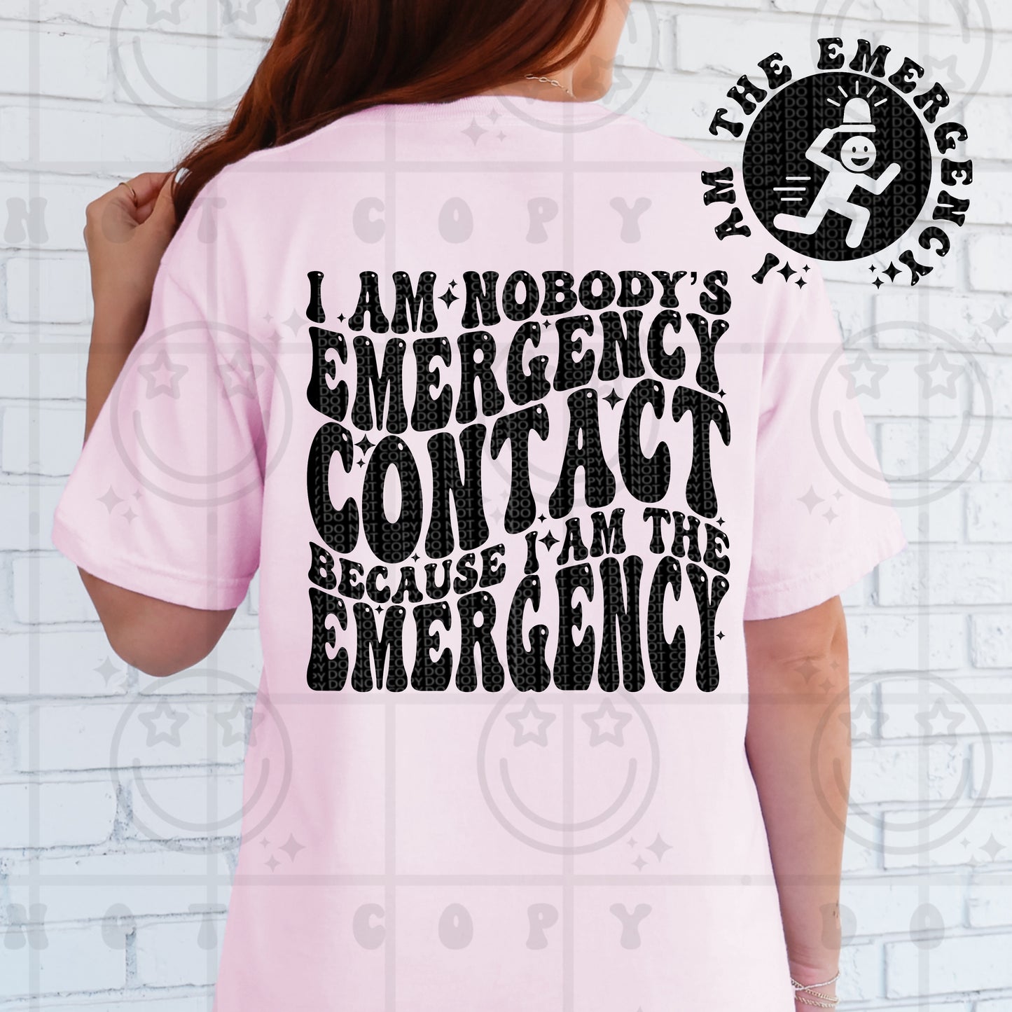 I Am Nobody's Emergency Contact - Transfer (HW)
