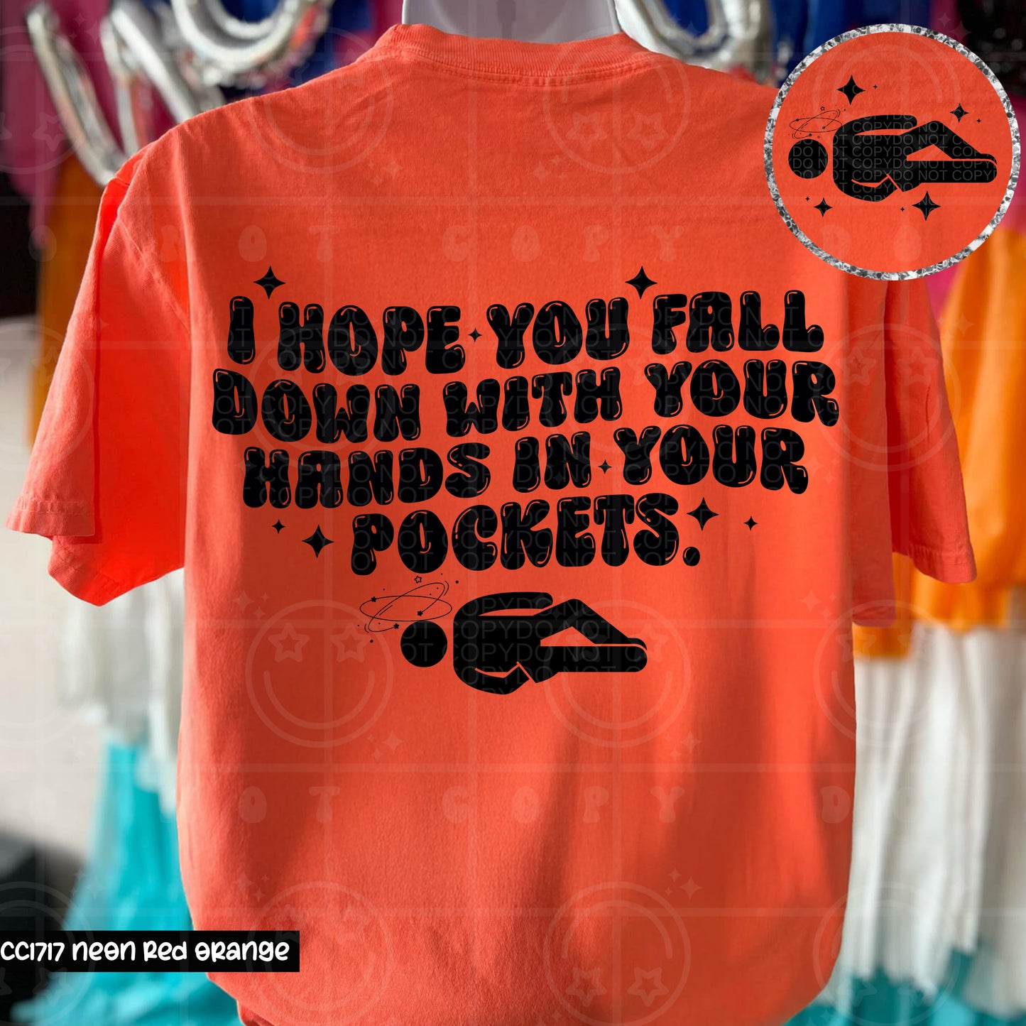 I Hope You Fall Down With Your Hands In Your Pockets - Transfer (HW)