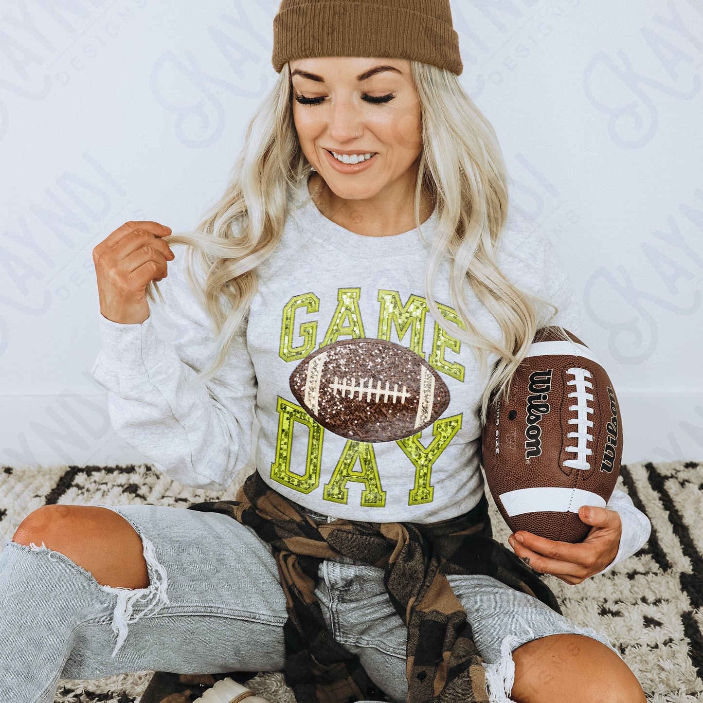 Game Day Lime Green - Transfers (Kayndi)