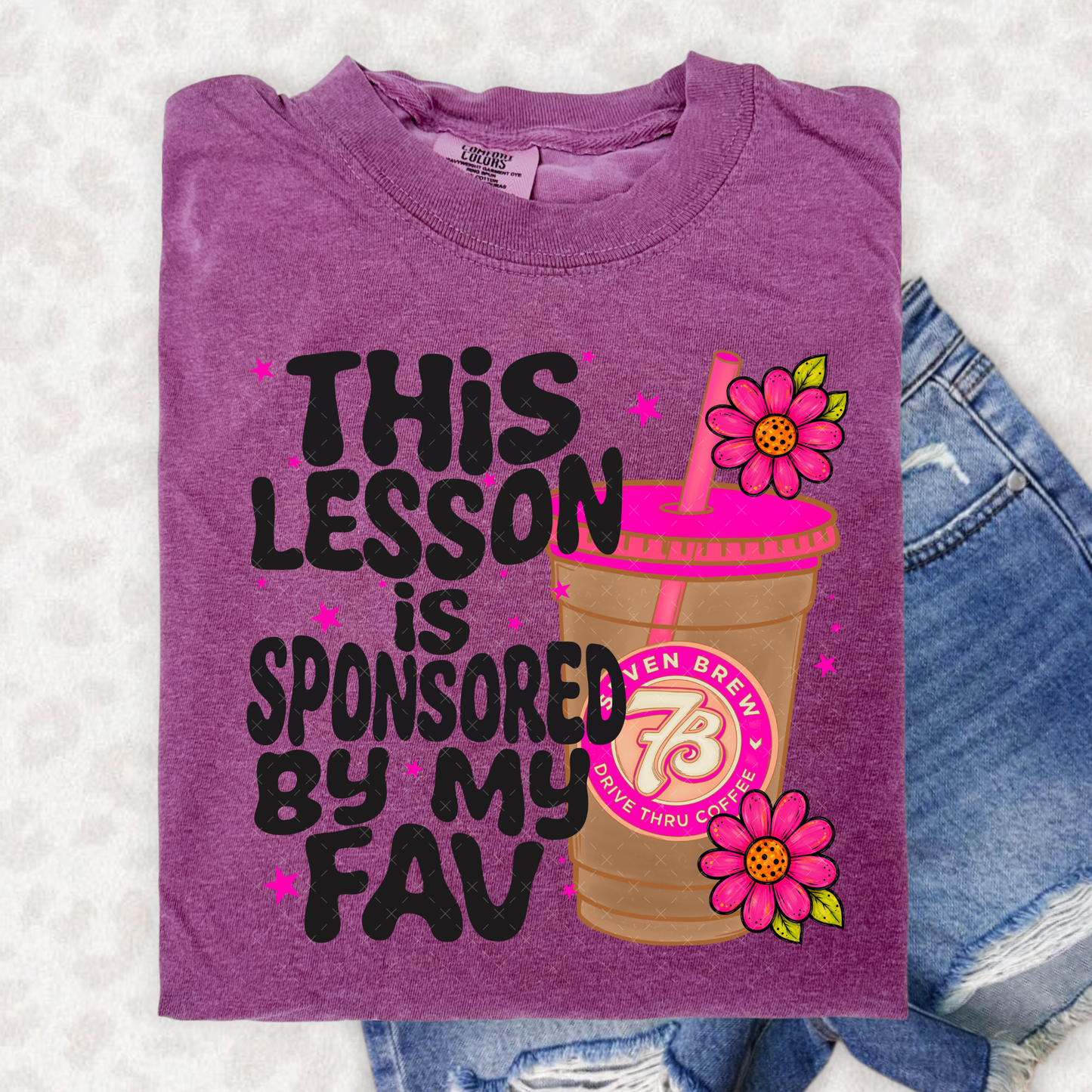This Lesson Is Sponsored By / Light Pink 7B - Transfers (JBD)