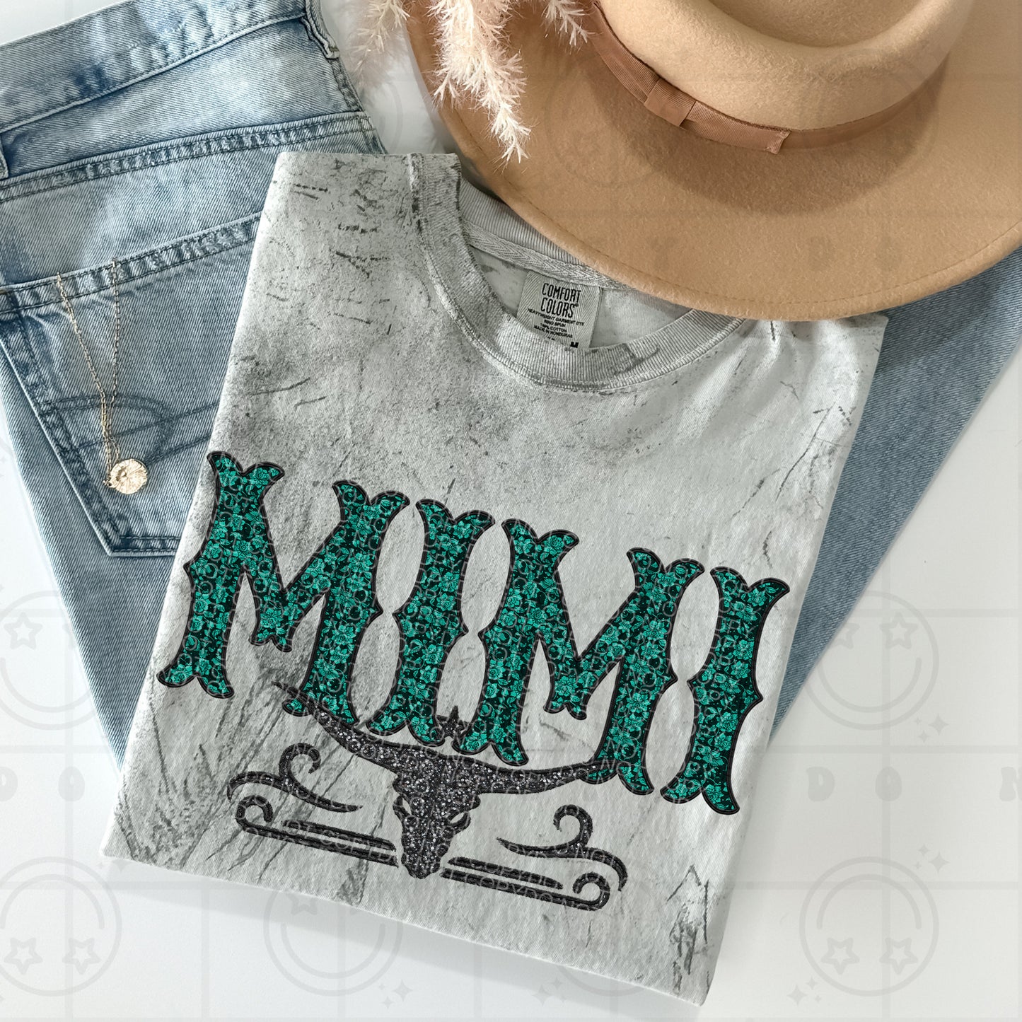 Teal Lace Mimi - TRANSFERS (HW)