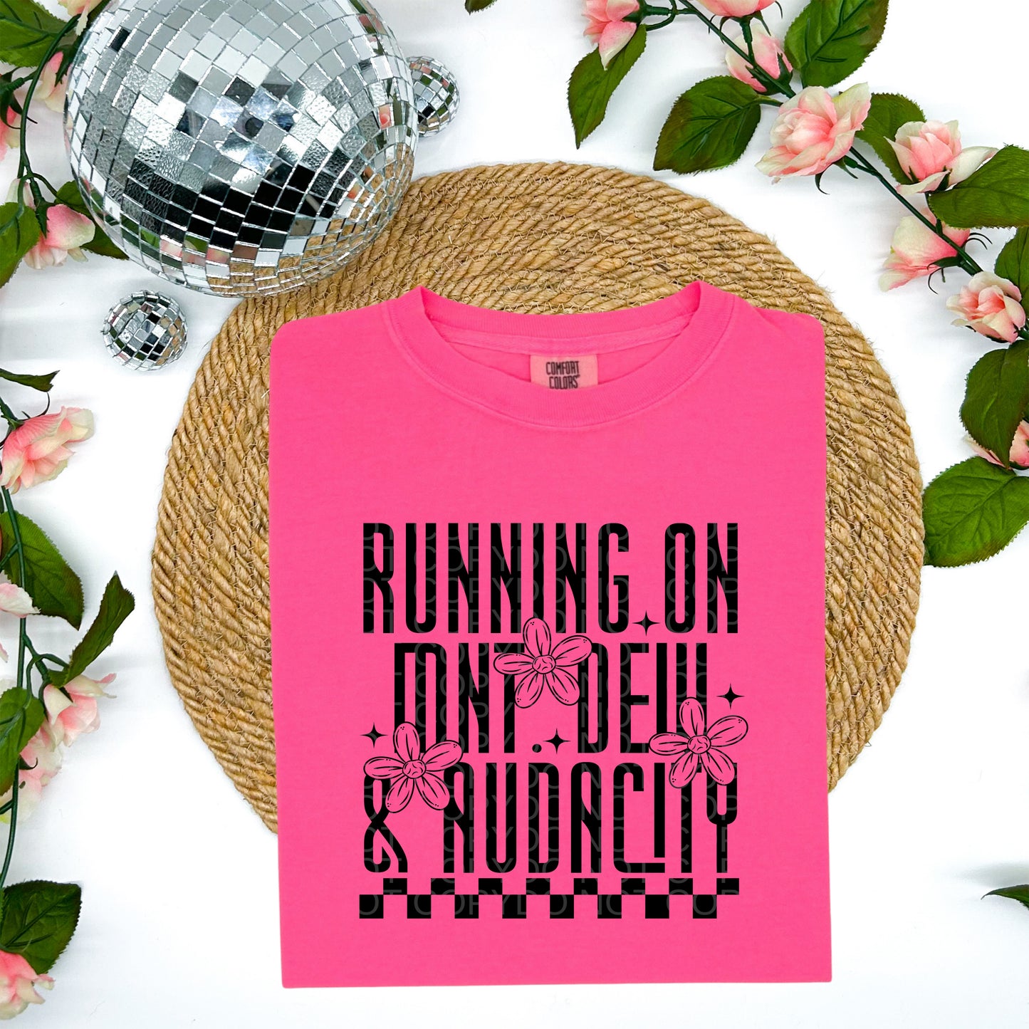 Running on Mnt Dew & Audacity Black Ink - TRANSFERS (Lyttle)