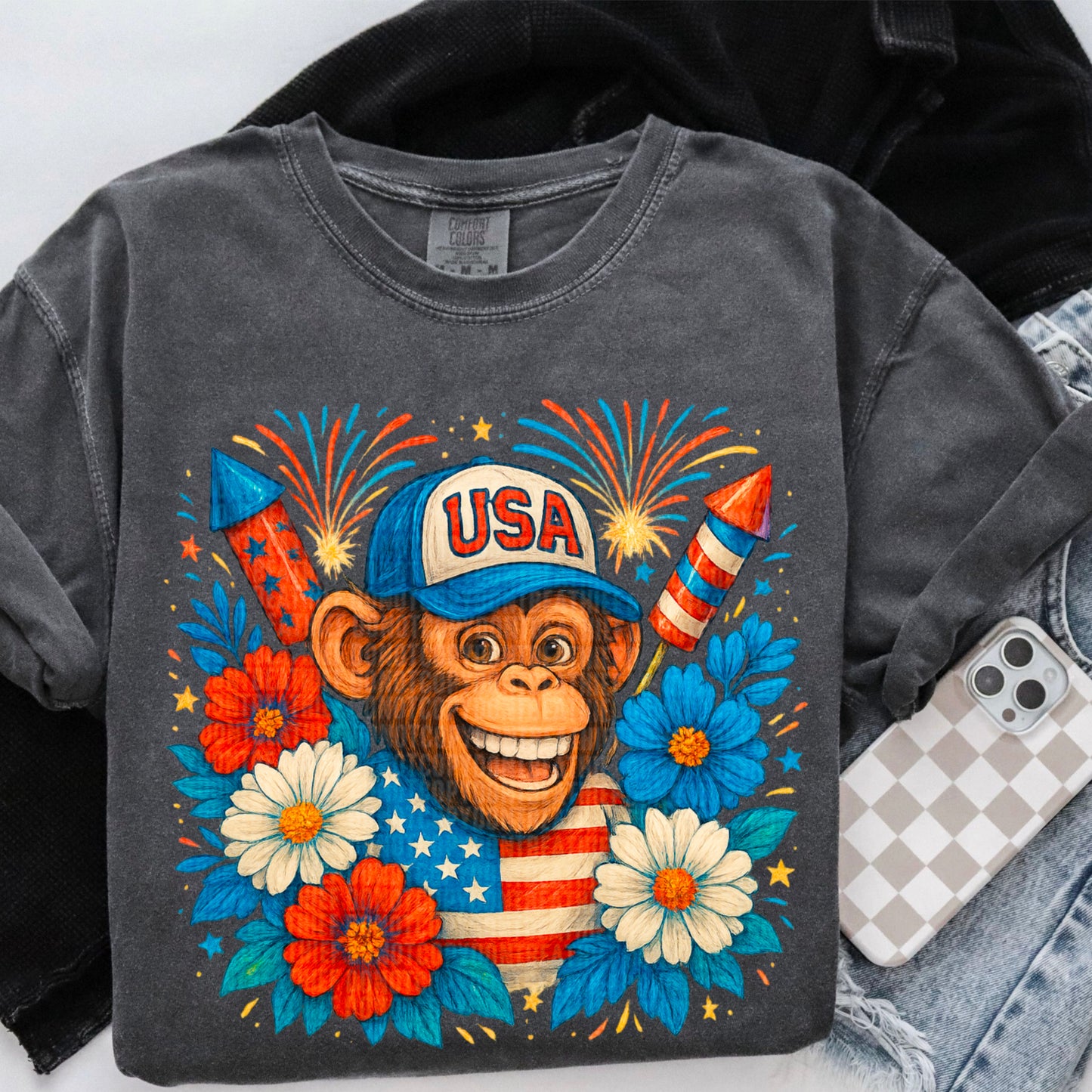 Monkey 4th Of July - TRANSFERS (SDD)