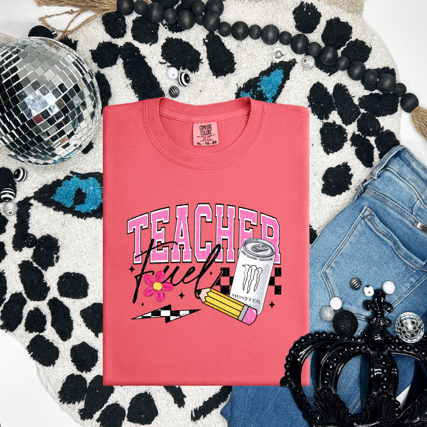 Teacher Fuel White Monster - Transfer (TGG)