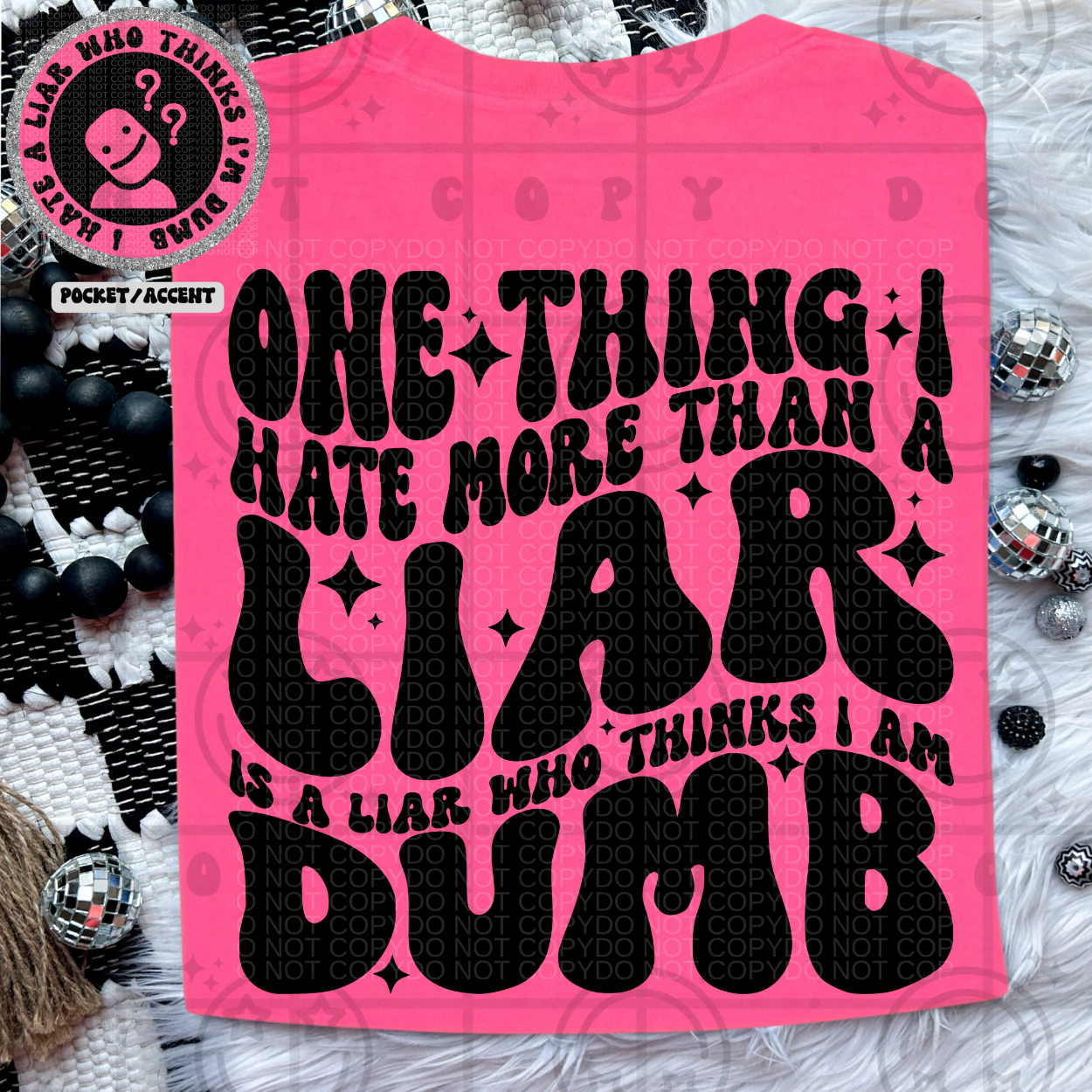 One Thing I Hate More Than a Liar - Transfer (HW)