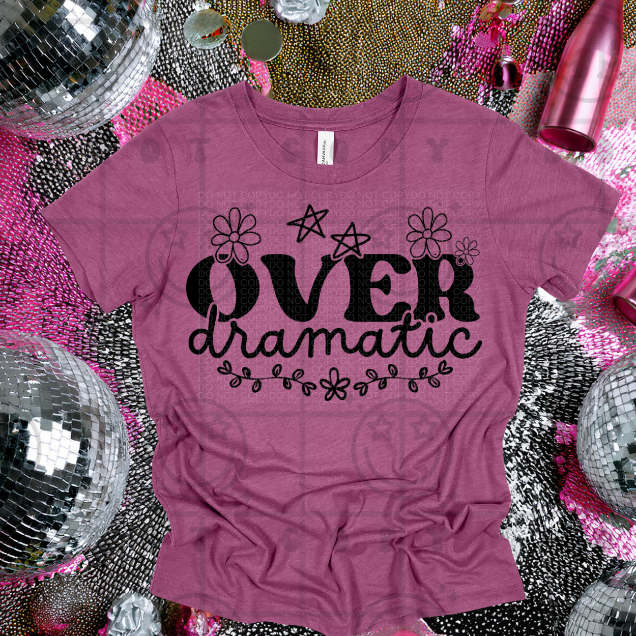 Over Dramatic Flowers and Stars - TRANSFERS (HW)