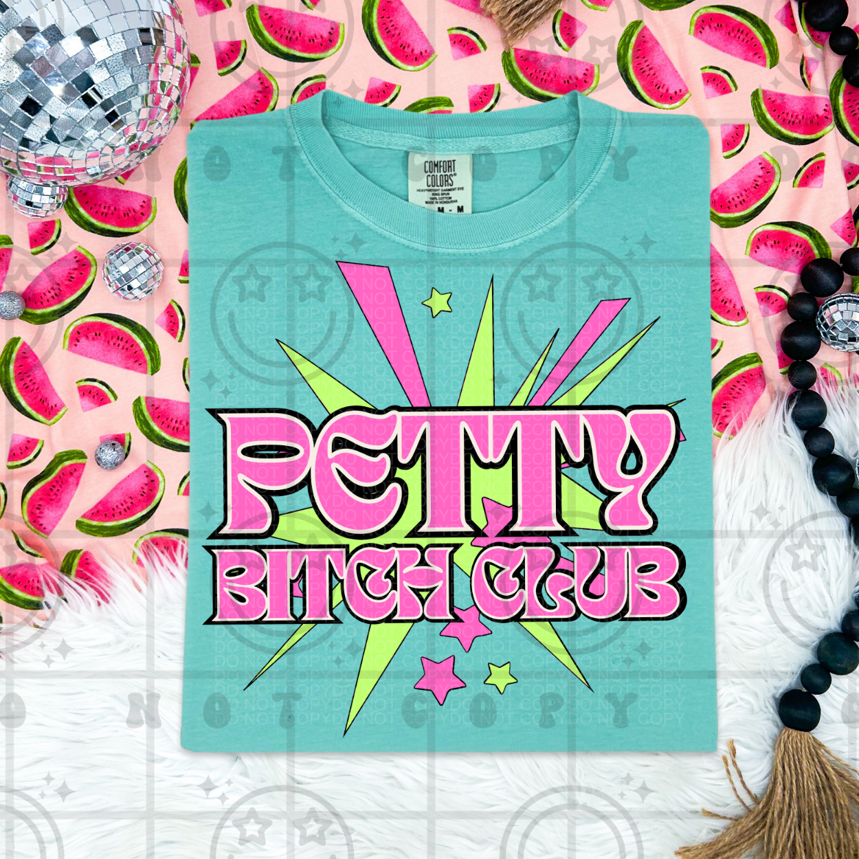 Petty Bitches Club Retro - TRANSFERS (HW)