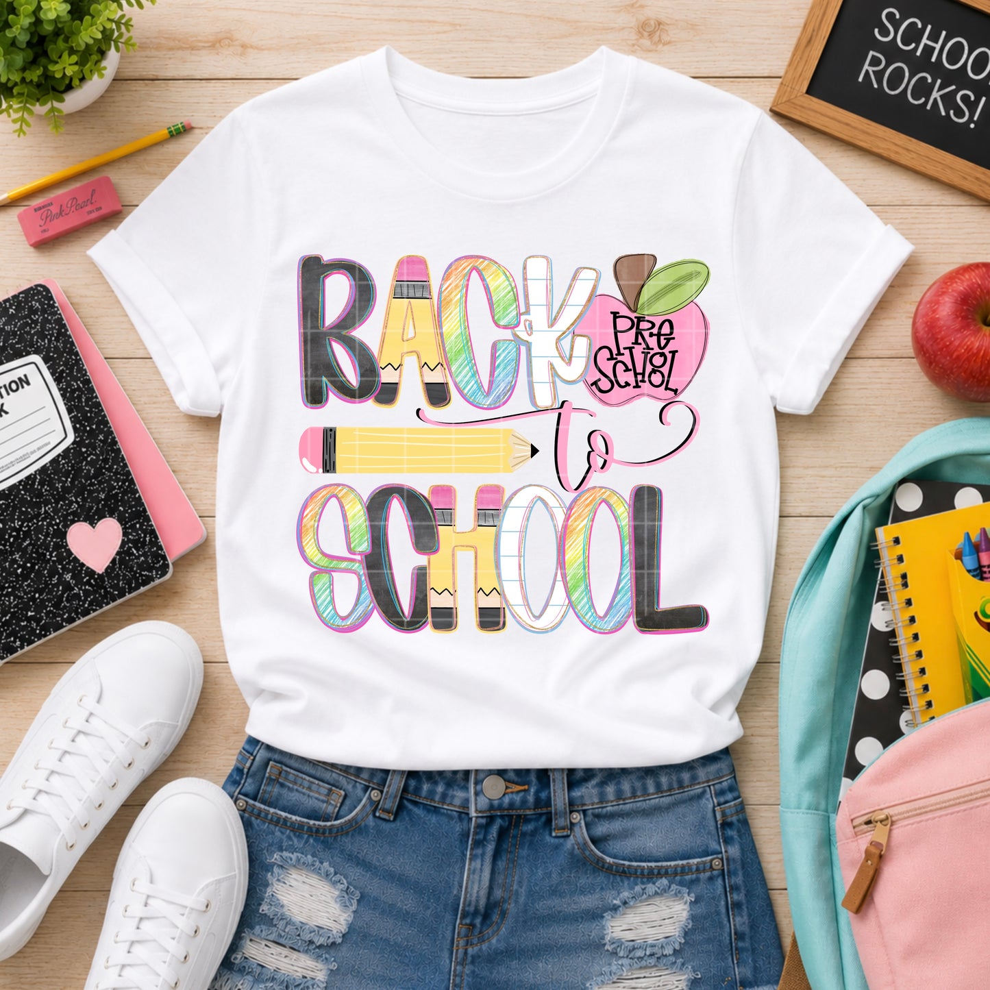Back To School Preschool - TRANSFER (SDD)