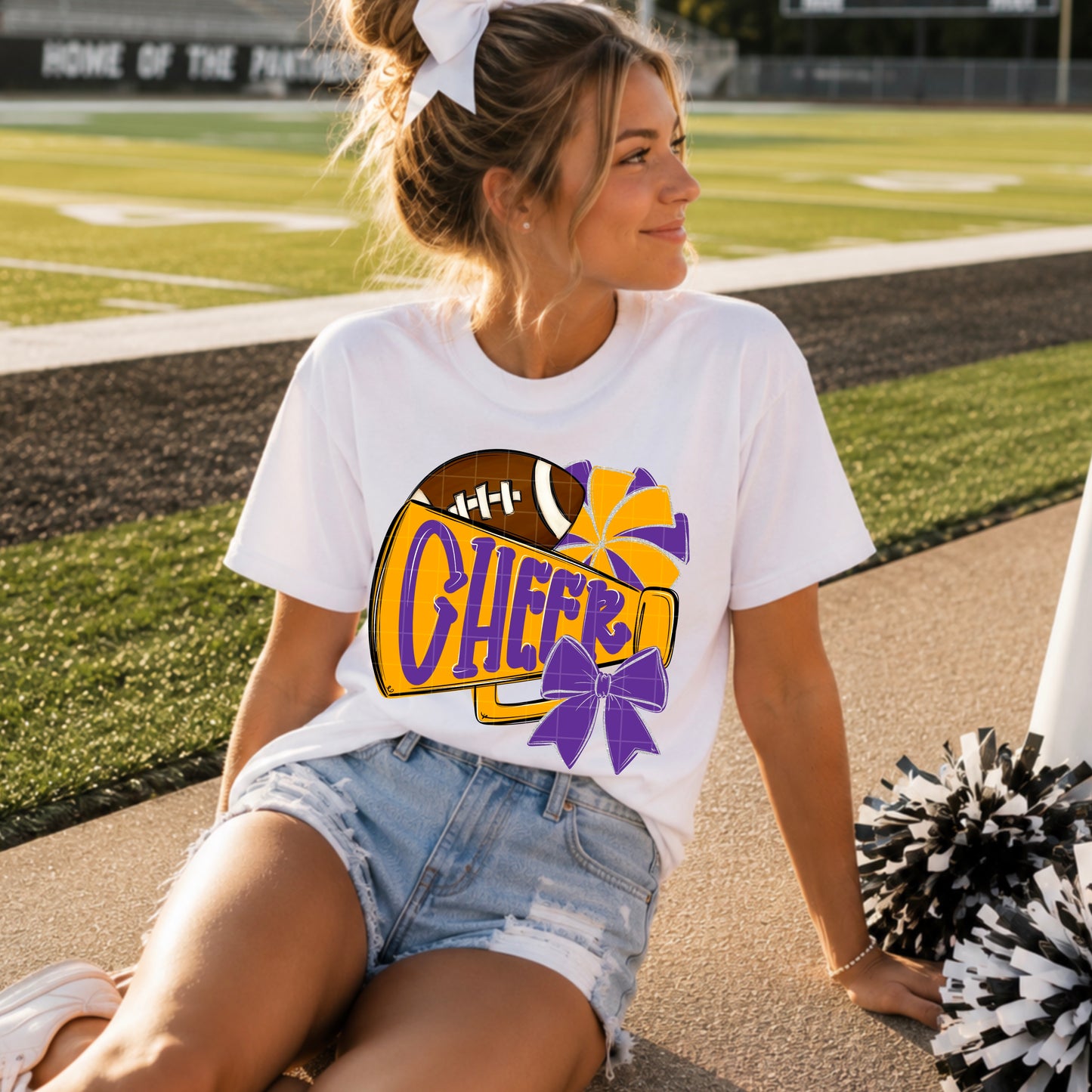 Cheer / Purple & Gold - TRANSFER (SDD)