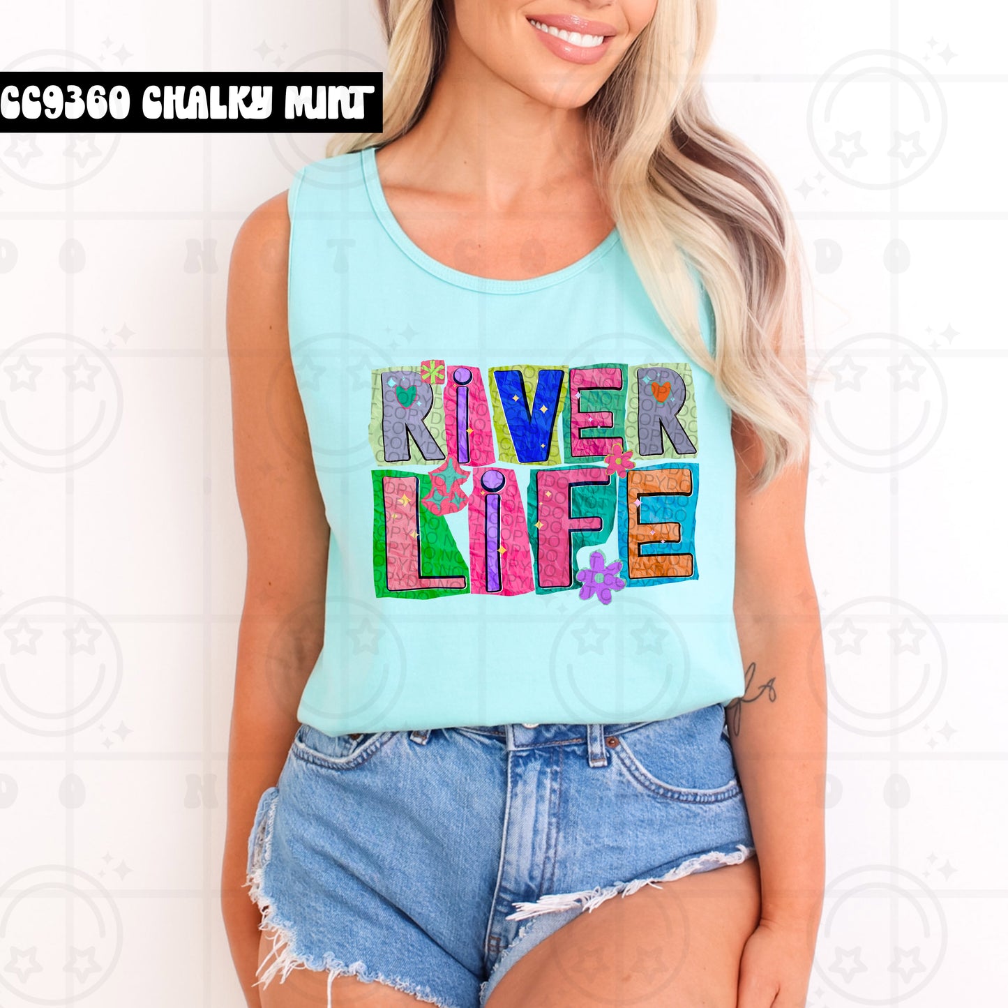 River Life Colorful - TRANSFERS (HW)