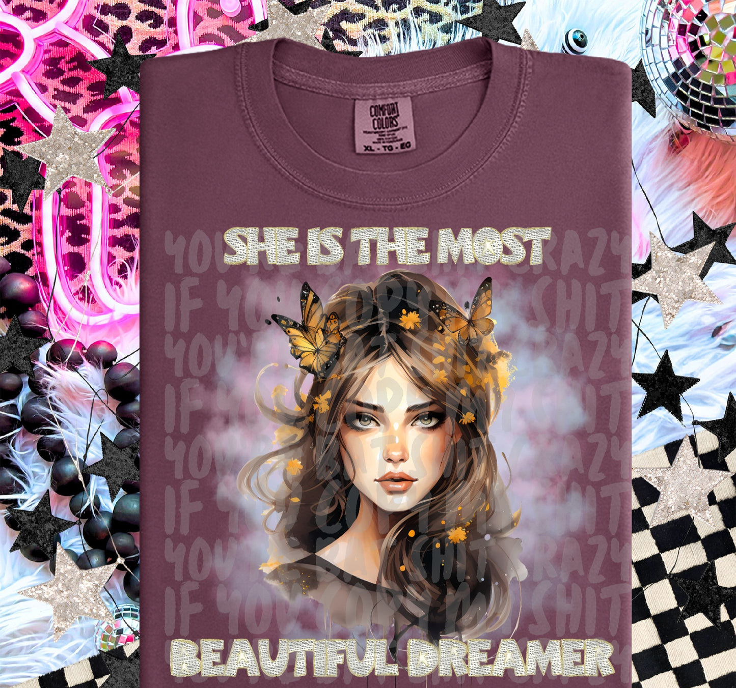 She Is The Most Beautiful Dreamer - TRANSFERS (CB)