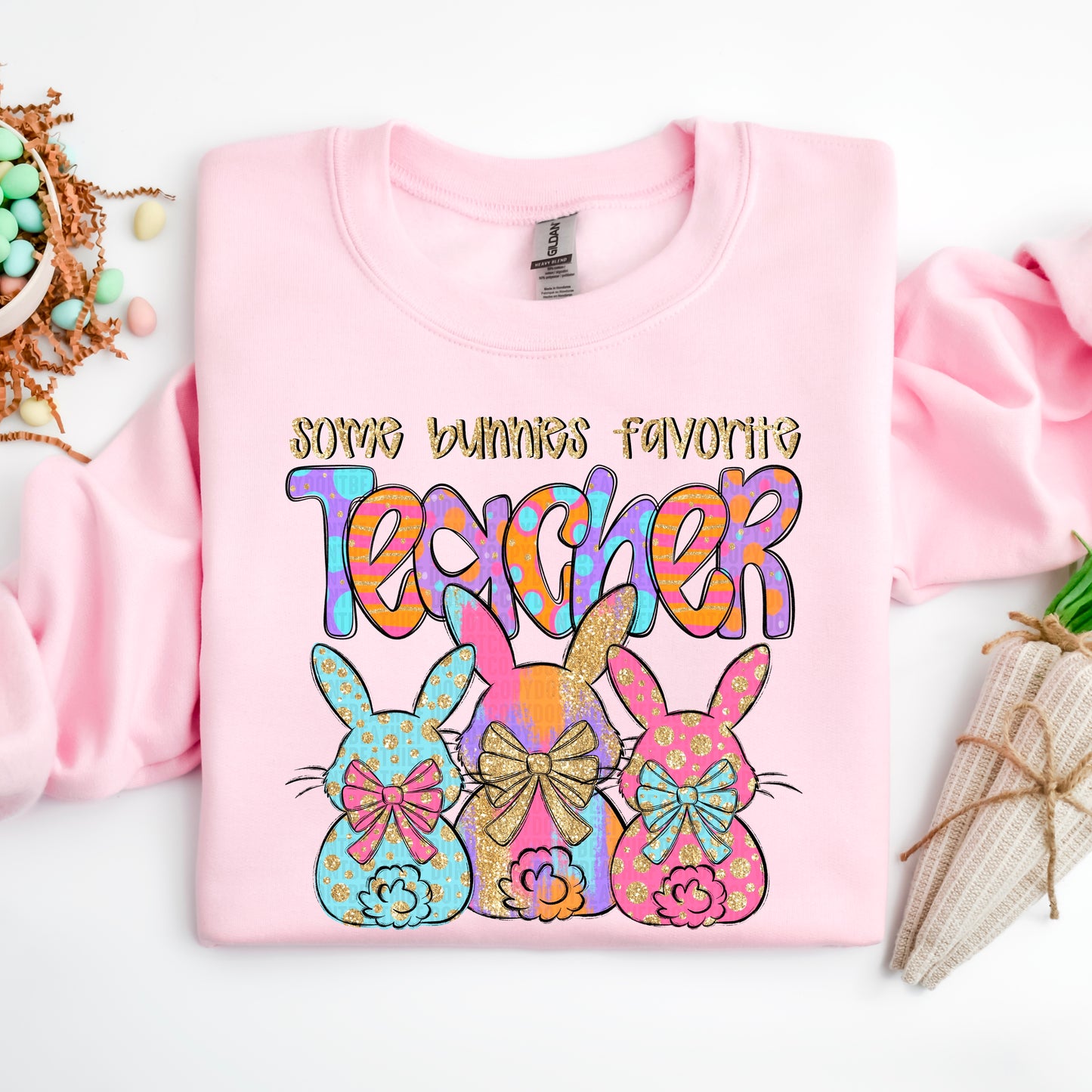 Some Bunnies Favorite Teacher - TRANSFERS (SDD)