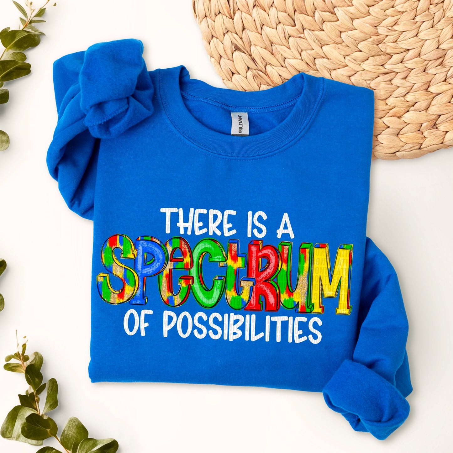 There Is A Spectrum Of Possibilities / White Letters - TRANSFERS (SDD)