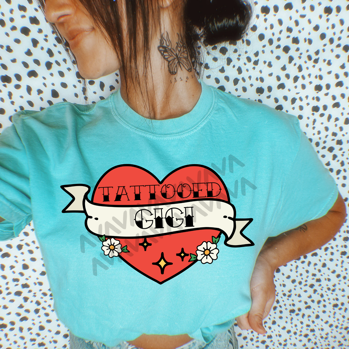 Tattooed Gigi Mom - TRANSFERS (WF)