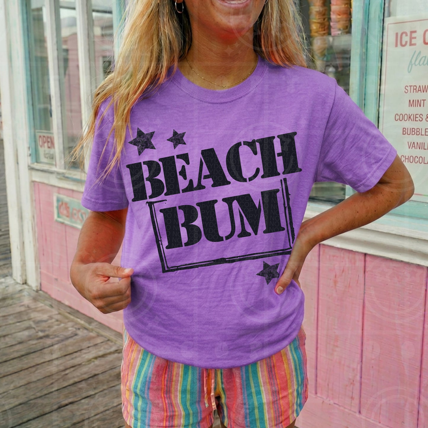 Beach Bum / Black - TRANSFER (HW)