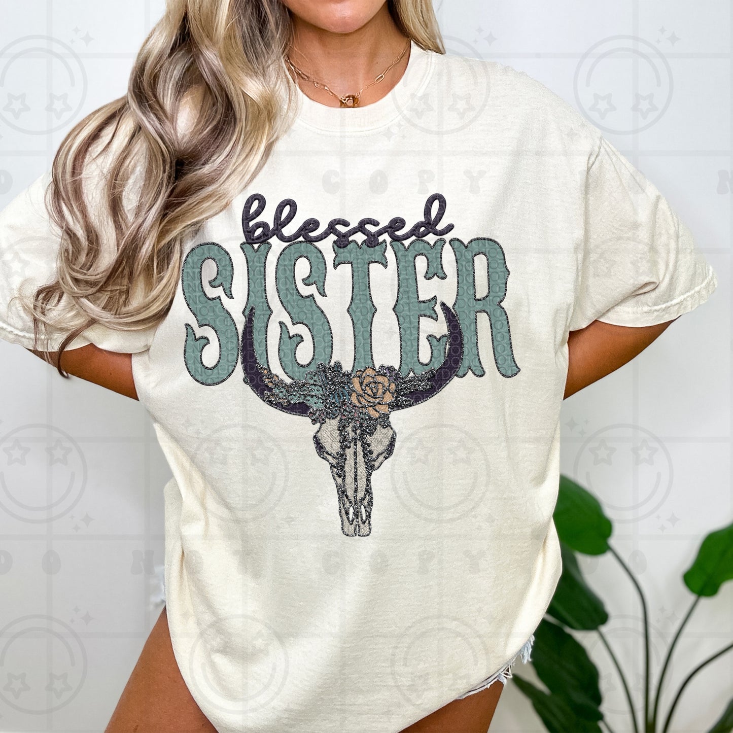 Blessed Blingy Sister - TRANSFERS (HW)